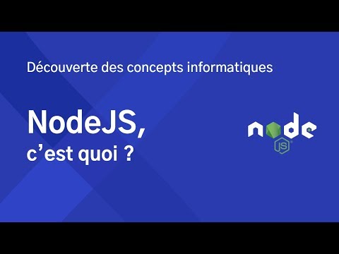 Vidéo: A quoi sert Express JS ?