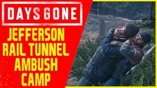 DAYS GONE Jefferson Rail Tunnel (Survival Mode) Bear Trap