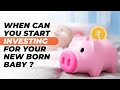 When can you start investing for your new born baby #FinancialPlanning #NewbornInvestments