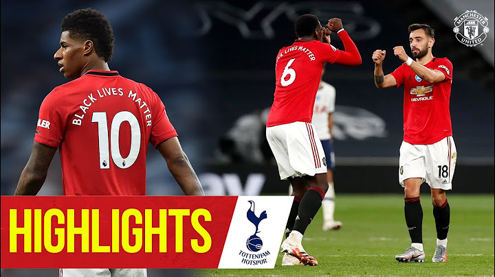 Highlights | Manchester United 1-1 Tottenham Hotspur | Fernandes strikes | Premier League 19/20