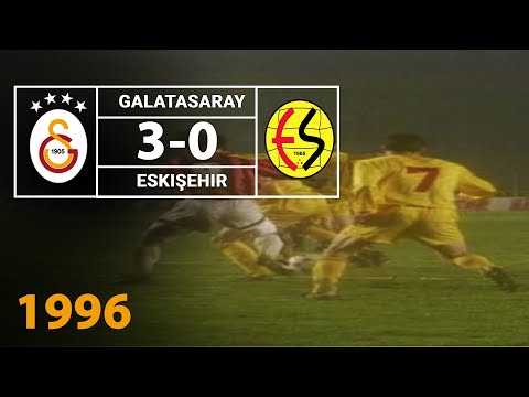 Nostalji Maçlar | 1995-1996 Sezonu Galatasaray 3 - 0 Eskişehirspor