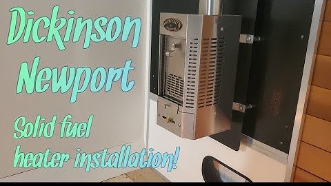 Tiny Houseboat build (part7) Dickinson Newport installation