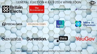General Election 2024 GE2024 Opinion Polls Wimbledon