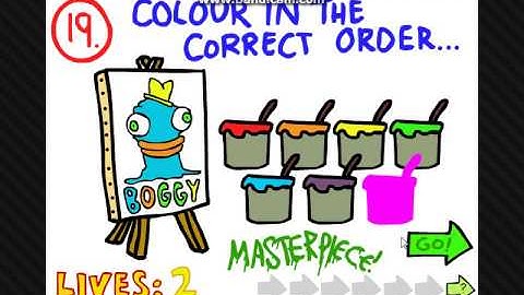 Impossible Quiz walkthrough Part-1