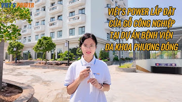 LẮP ĐẶT CỬA GỖ CÔNG NGHIỆP VIỆT