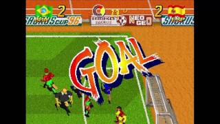 Futsal 5 On 5 Mini Soccer - Neo Geo CD /Gameplay / Preview