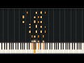 Ben Folds - Family of me - Synthesia Piano Tutorial