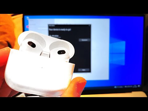 How To Connect AirPods 3 to Windows 10 Laptop or PC | Full Tutorial