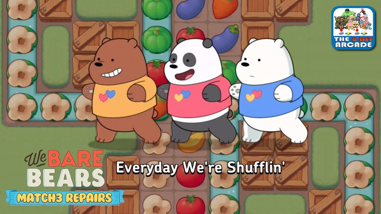 games people play We Bare Bears: Match3 Repairs - Everyday We're Shufflin' (CN Games)