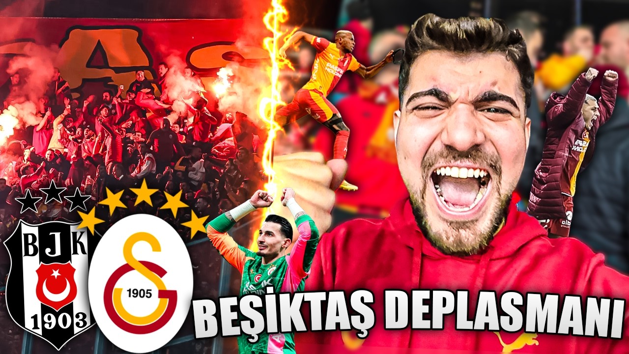 İNÖNÜ DEPLASMANI YIKILIYOR BÖYLE BİR TRİBÜN YOK 🔥 | Beşiktaş 0-1 Galatasaray Stad Vlog