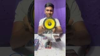 50w Subwoofer testing 🔥 #hussainexperiment #hometheater #dj #speaker #shorts