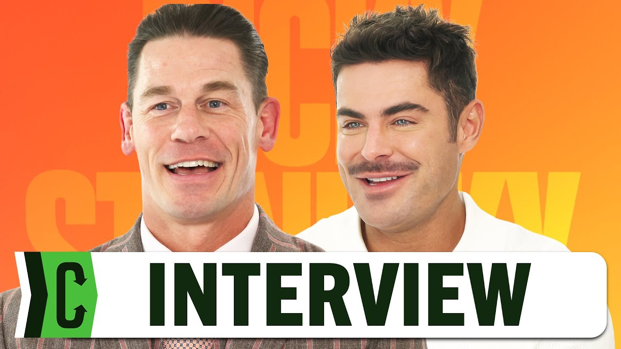 John Cena and Zac Efron Interview: Ricky Stanicky & Rock Hard Rod Jizz Jams Performance