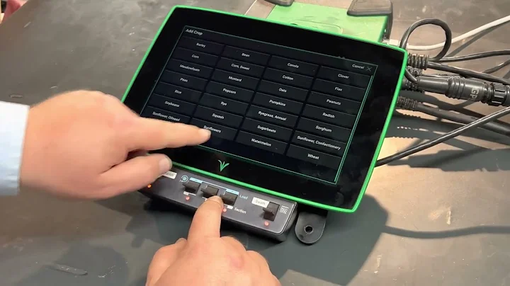 Changing Active Crop, Gen 3 YieldSense