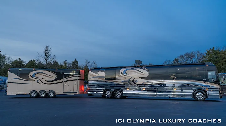 2009 Prevost XLII Liberty Coach 696 Double Slide w...