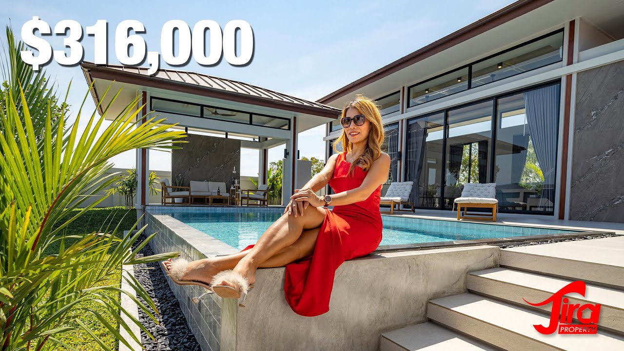 Современный дом в тайском стиле в Хуа-Хине