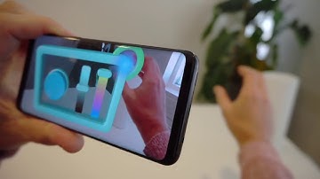 Crunchfish Mobile AR gesture interaction
