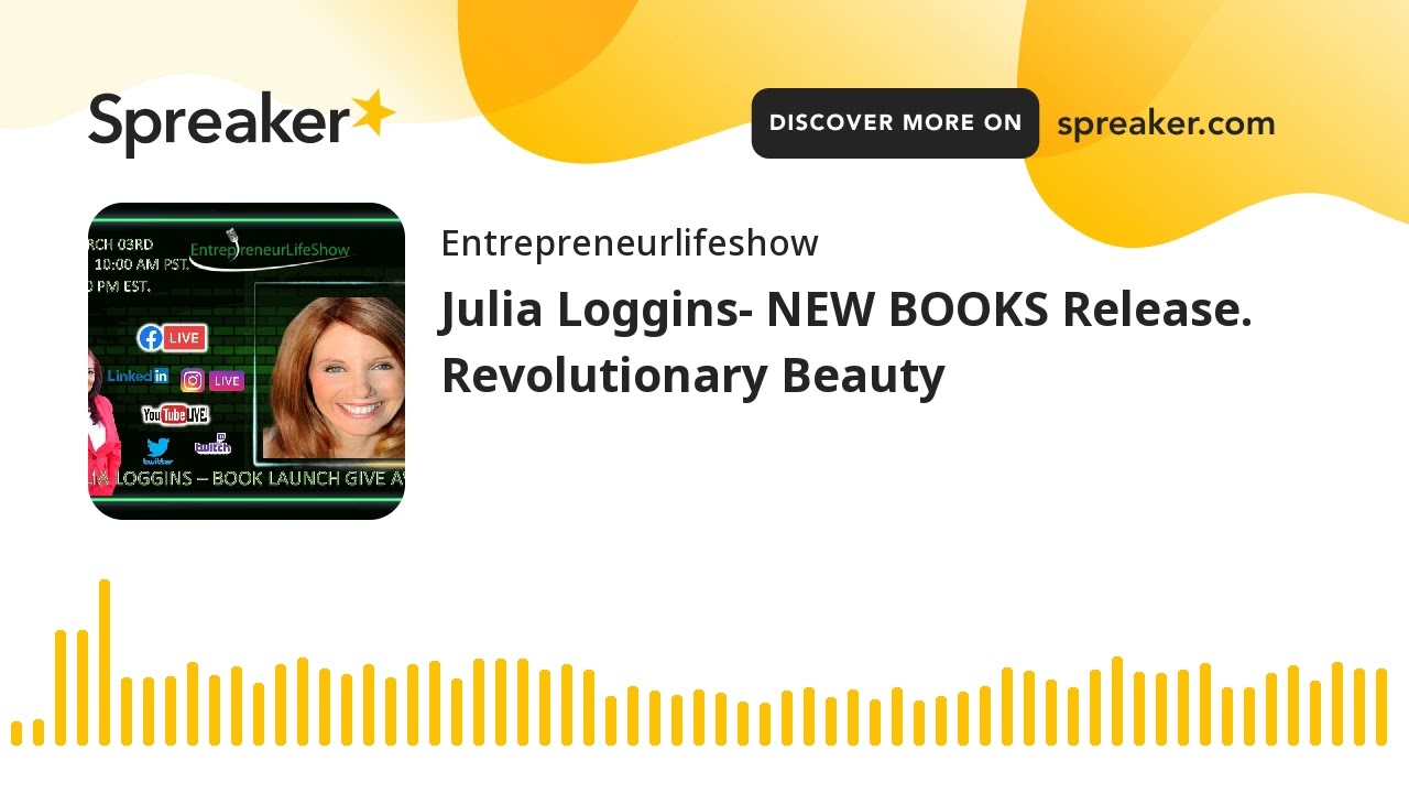 Julia Loggins- NEW BOOKS Release. Revolutionary Beauty