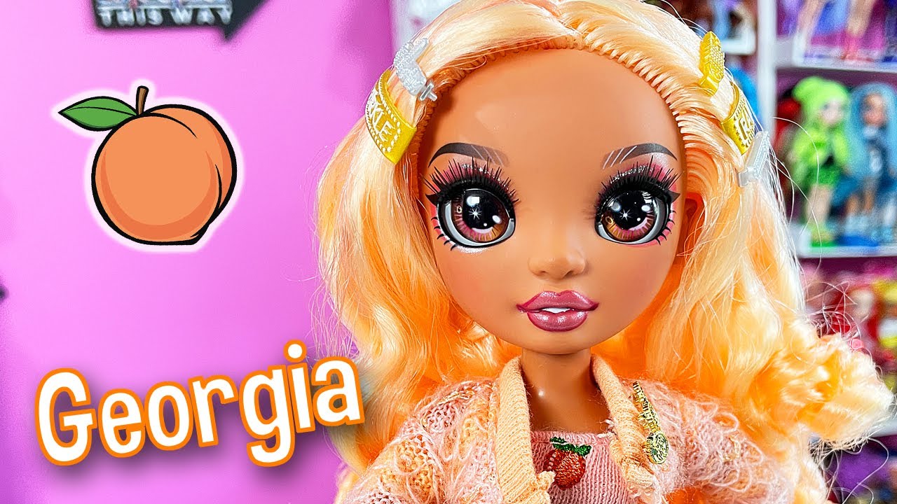Rainbow High Bloom Doll Peach Perfection! YouTube
