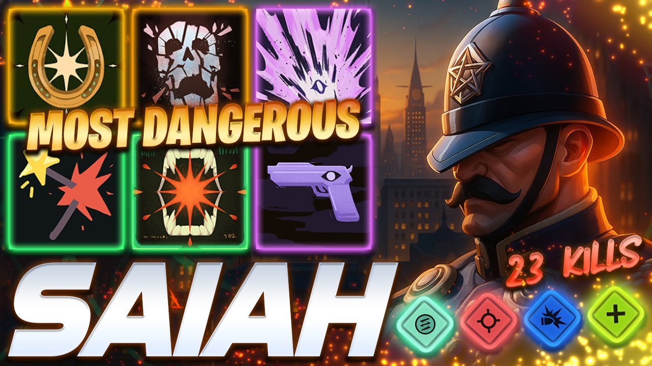 Saiah Warden MOST DANGEROUS 23 KILLS - Deadlock Pro Gameplay & Guides [Watch & Learn]