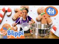 Meekah&#39;s Gingerbread Factory 🎅🎄 | Blippi! | Preschool Learning | Moonbug Tiny TV