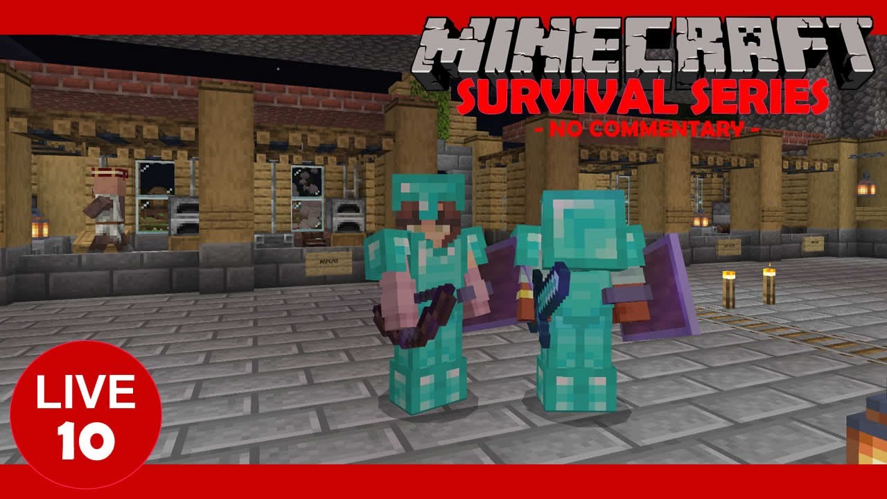Minecraft LIVE Survival Series PART 10 - YouTube