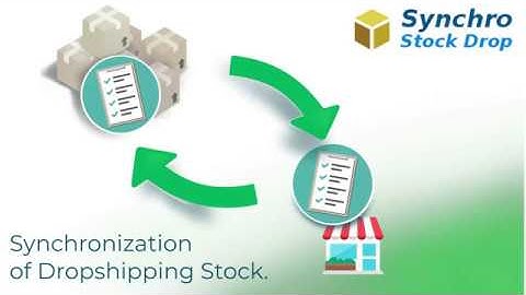 Module for Prestashop 1.6 / 1.7: Synchro Stock Drop