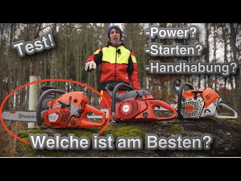 Video: Ist Dolmar eine gute Kettensäge?