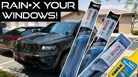 Windshield wiper blade size for 2015 jeep grand cherokee