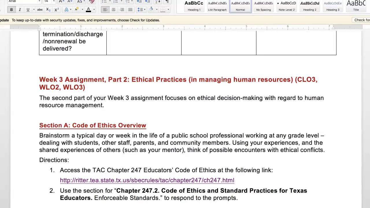 Week 3 Assignment Overview - YouTube