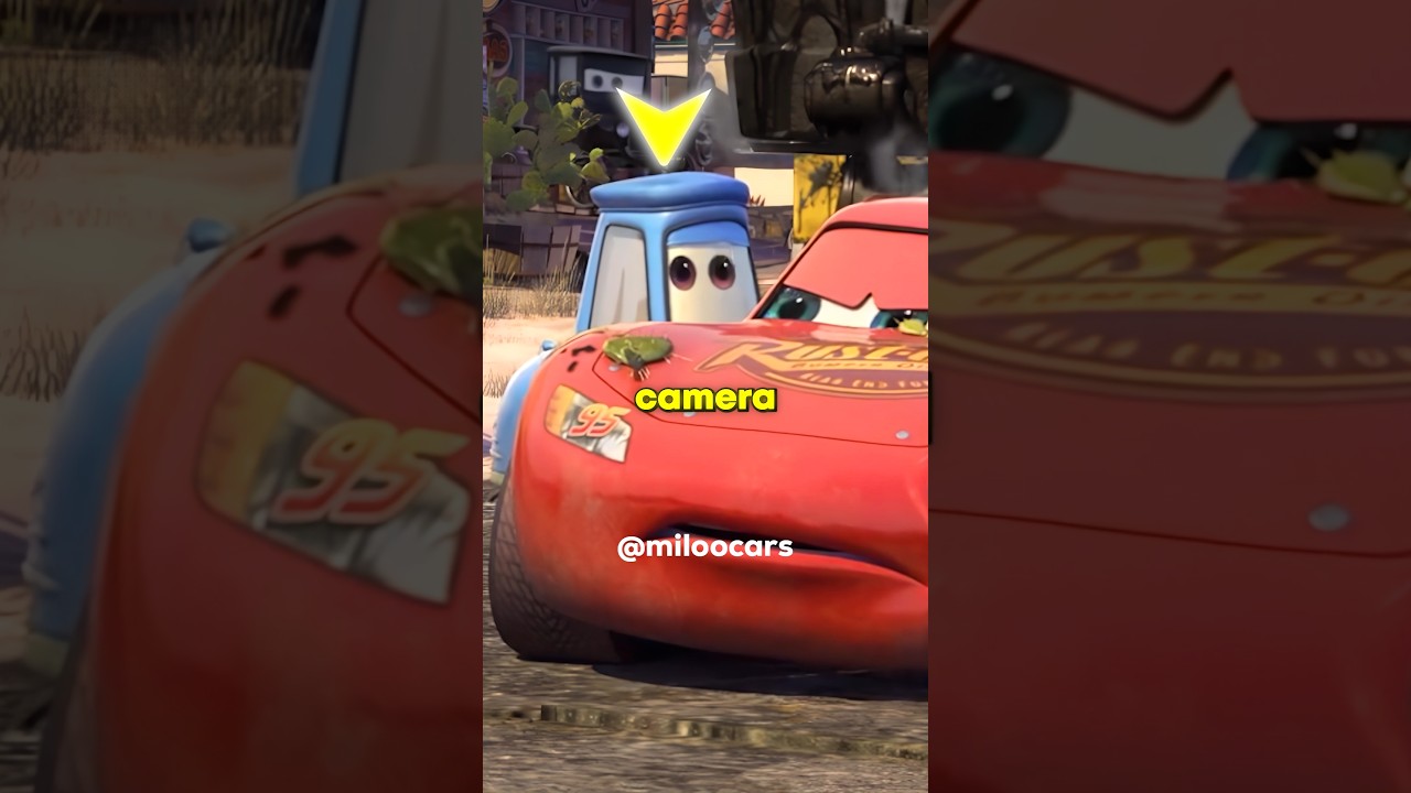 How Guido BROKE the 4TH WALL in Cars?