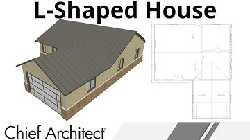 Generating a Roof Over an L-Shaped House with Gable Ends
