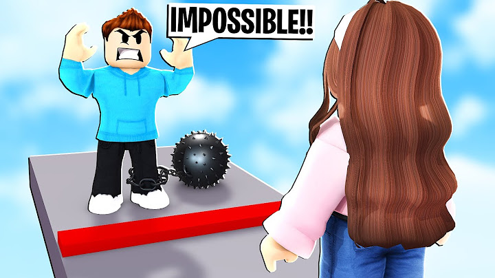 Roblox, MAIS TU NE PEUX PAS SAUTER