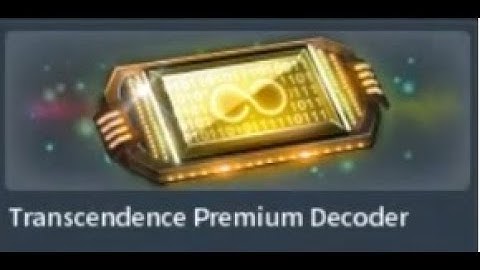 [CSN:S / CSNZ] Open Transcendence Premium Decoder