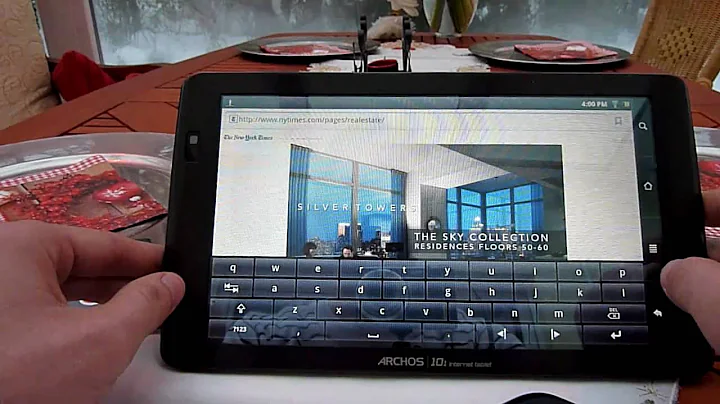 Archos 101 Internet Tablet Review