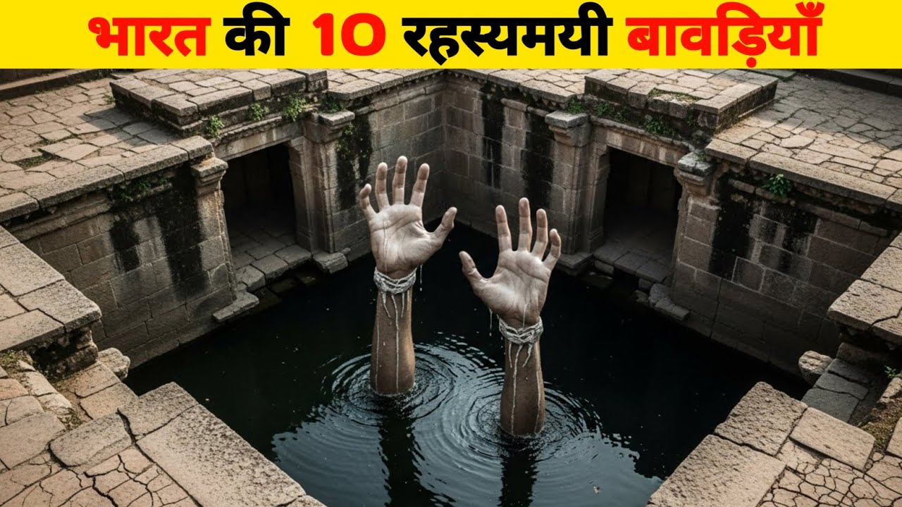 भारत की 10 रहस्यमयी बावड़ियाँ । History Grid।