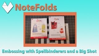 Emboss with Spellbinders and a Big Shot