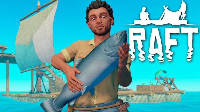 Novo Jogo de Sobrevivência No Mar ! - RAFT - #1 (link do download