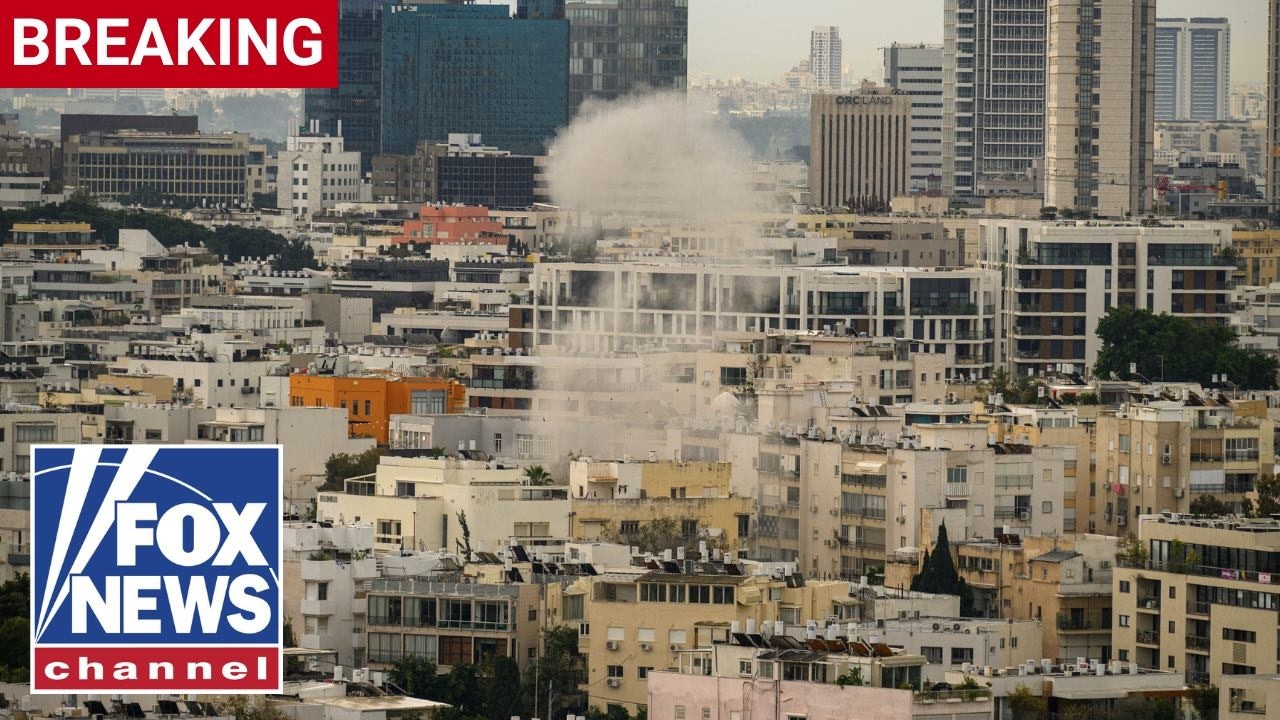 BREAKING: Rockets seen over Tel Aviv