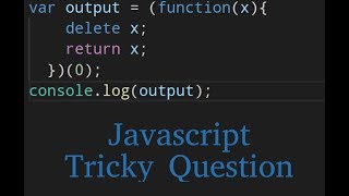 Famous javascript tricky question Profile