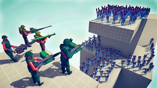 US ARMY SOLDIER vs 100x UNITS - Totally Accurate Battle Simulator TABS