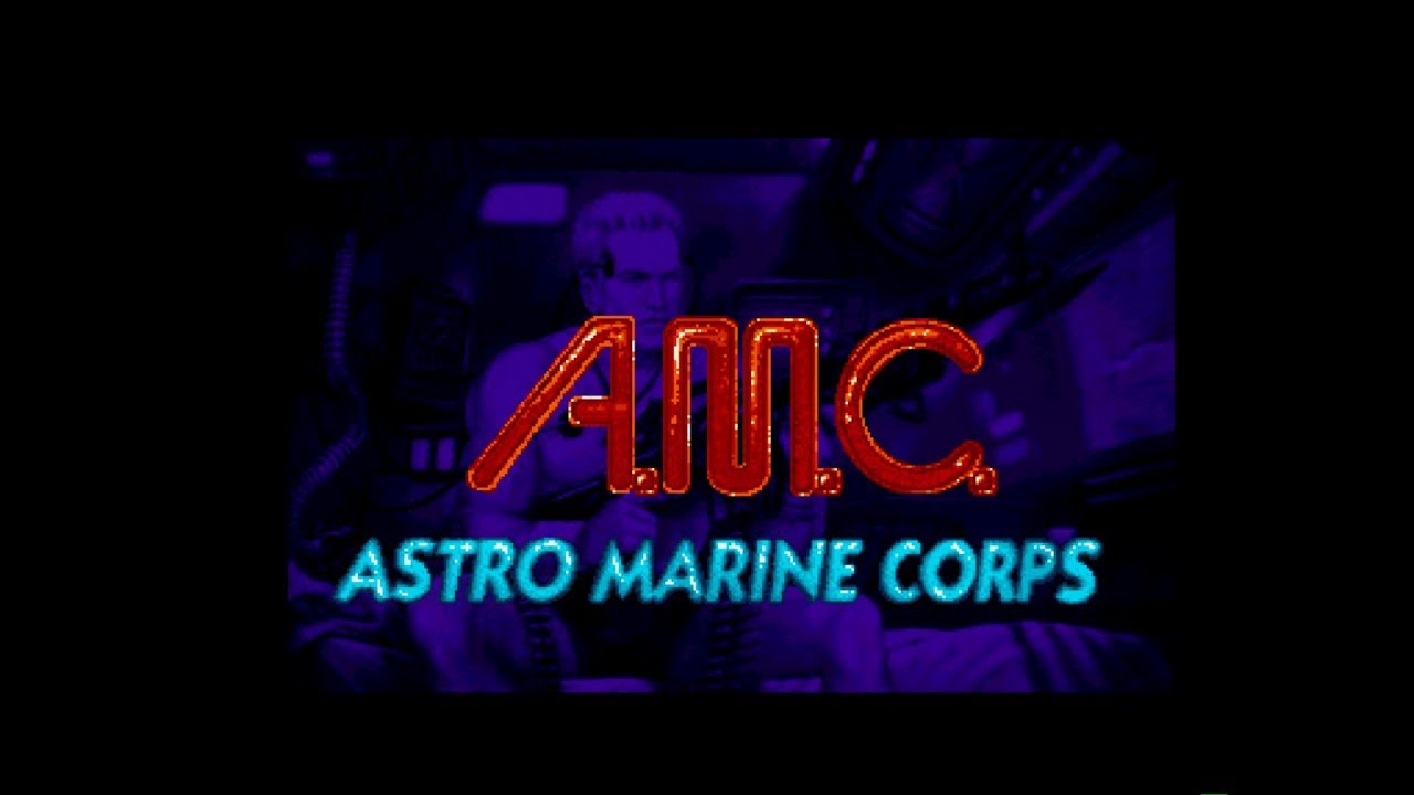 Amiga 500 - A.M.C Astro Marine Corps Music Intro