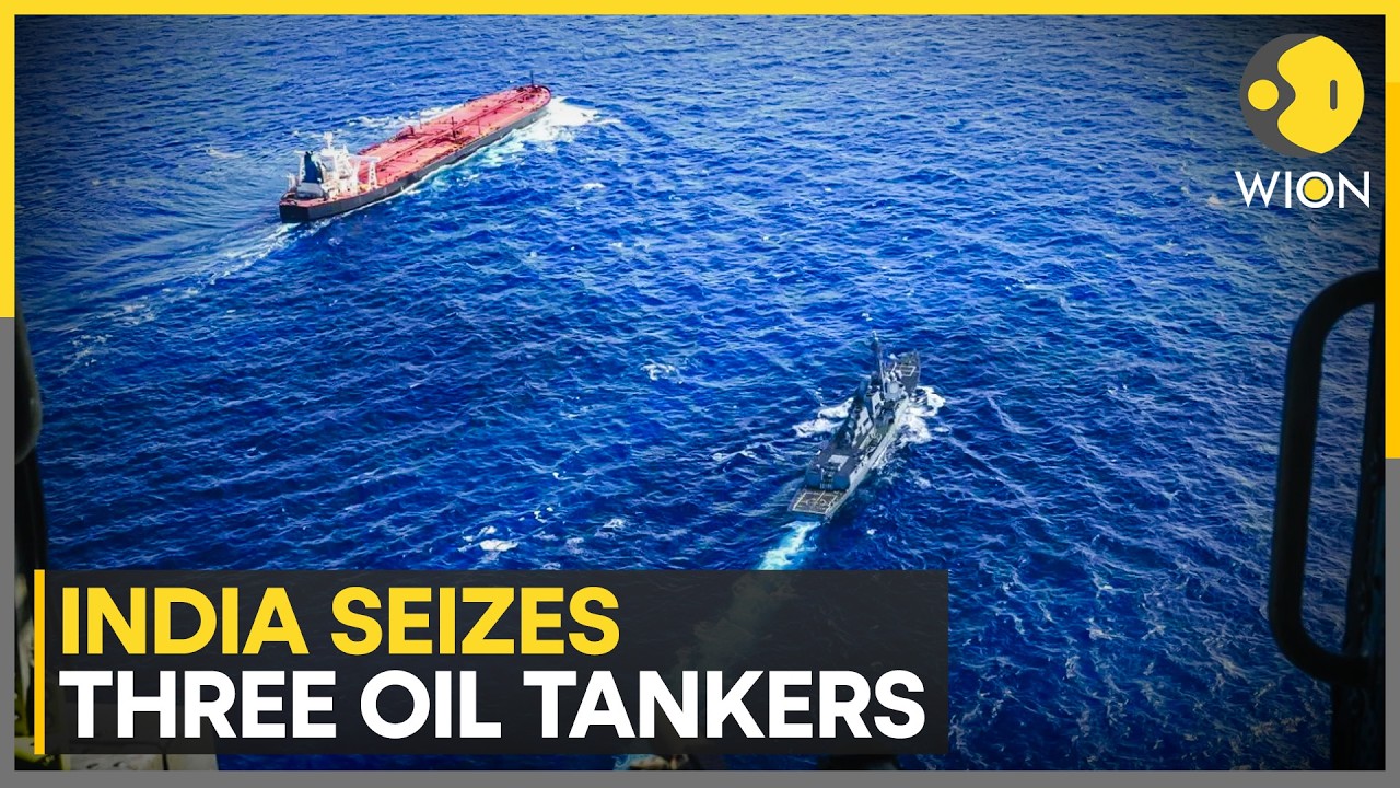 India's Major Move: Tankers Seized Off The Coast Of Mumbai | WION
