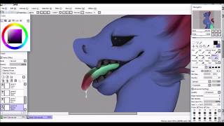 Mochi Raptor [SpeedPaint]
