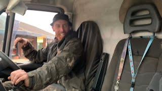 How to bleed the brakes on an Iveco air over hydraulic mobile hgv mechanic lorry truck trailer
