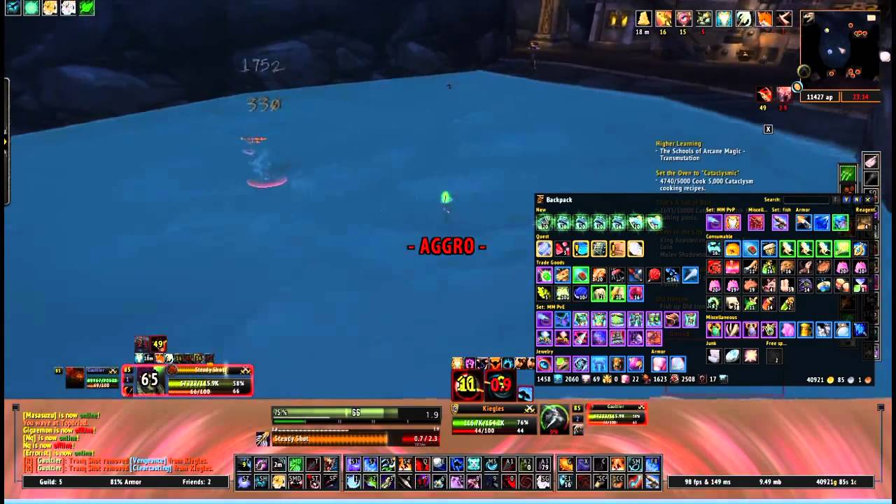 Warcraft Old Ironjaw Fishing Achievements as Horde YouTube