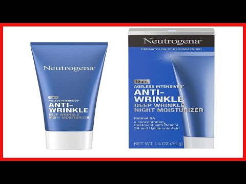 Neutrogena Ageless Intensives Anti-Wrinkle Retinol Cream with Hyaluronic <strong>Acid</strong> - Night Moisturizer