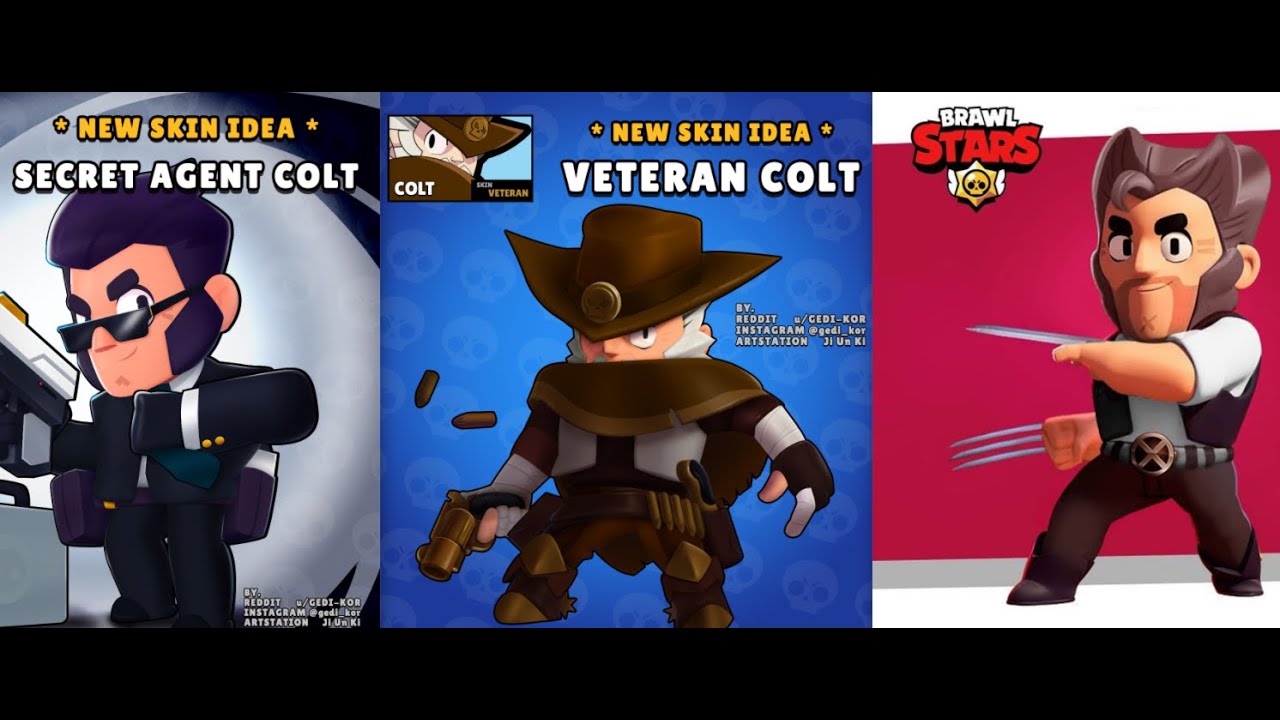 Новый скин на Кольта. Gunslinger Colt Brawl Stars. Скин рок звезда Кольт. Brawl Stars Colt Skins.