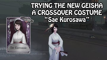 Trying the new Geisha A Crossover Costume "Sae Kurosawa"
