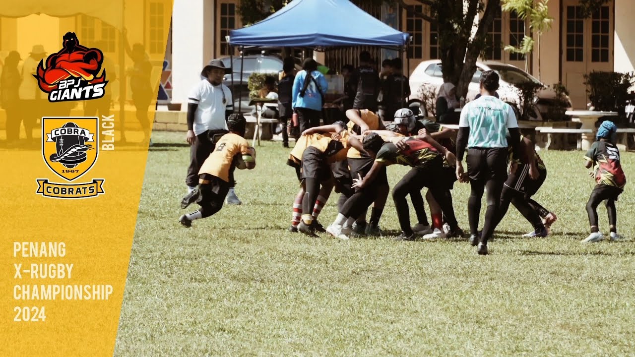 Penang X-Rugby Championship 2024 - U12 Bowl 3rd/4th - BPJ Giants B vs ...
