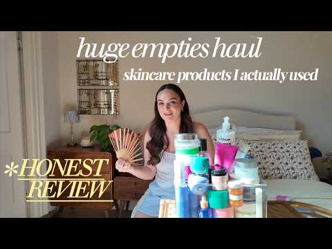 BEAUTY EMPTIES REVIEW | everything I've actually finished this summer (would I repurchase though...)